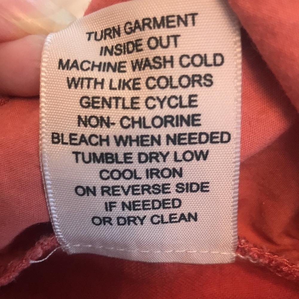 Philosophy Wide Leg Linen Pull Up Pants Size Small - Picture 9 of 13